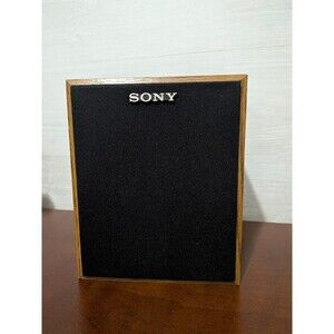 Vintage UNTESTED SONY SS-U21 Speaker System 8 Ohm 40W Wood Grain